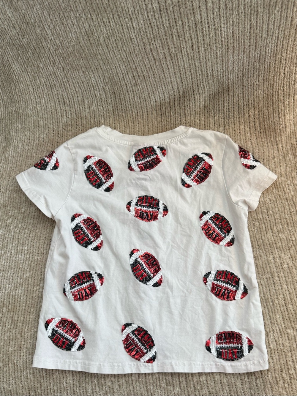 Kids Queen of Sparkles Gameday Shirt - Picture 5 of 7